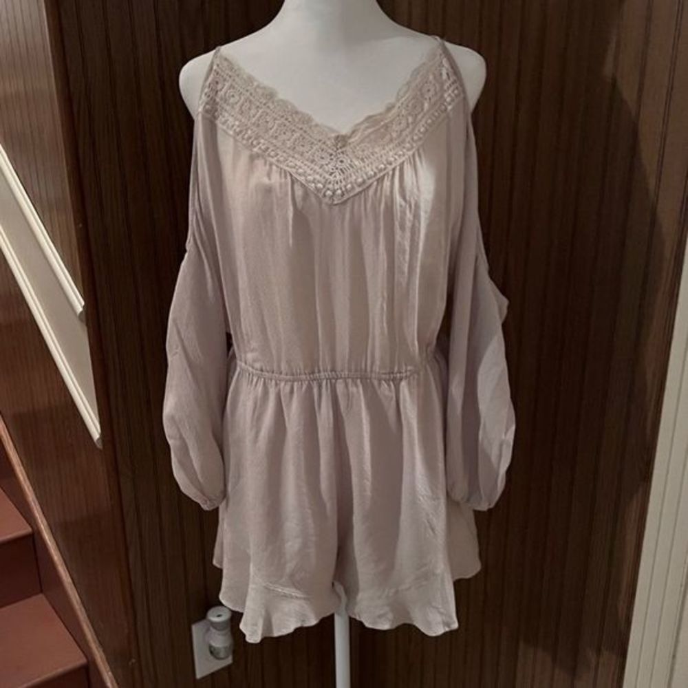 Festival Fun! Bohemian and Lace Romper 